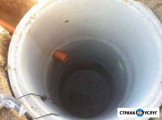 Септик из колец. Канализация из колец. Колодцы под Сергиев Посад