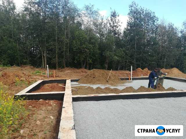 Фундамент лента ростверк строительство домов Киров - изображение 1