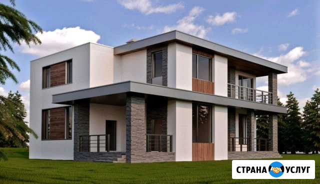 Строительные работы. Строительство домов, бань, га Красноярск - изображение 1