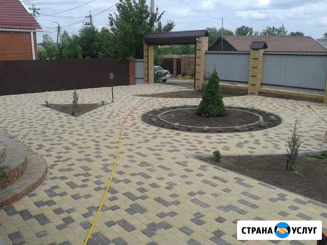 Уладка тротуарной плитки Тимашевск - изображение 1
