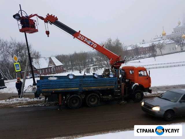 Услуги манипулятора-автовышки Сергиев Посад - изображение 1