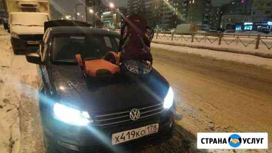 Аренда vw polo Solaris с АКПП для такси на газу и Санкт-Петербург