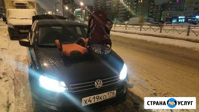 Аренда vw polo Solaris с АКПП для такси на газу и Санкт-Петербург - изображение 1
