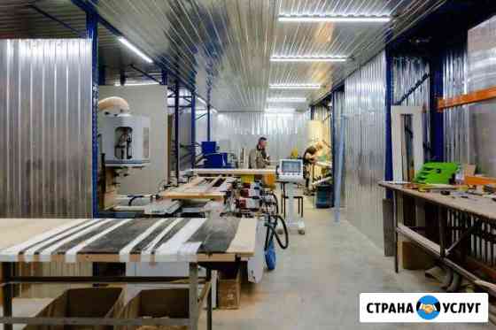 Заводская врезка фурнитуры для межкомнатных дверей Пироговский