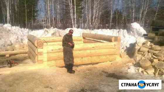 Строительство брусовых и рубленных домов и бань, к Томск