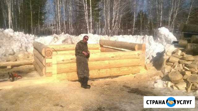 Строительство брусовых и рубленных домов и бань, к Томск - изображение 1