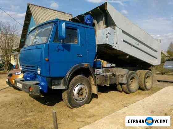 Услуги самосвала.Песок,пгс,торф,щебень Сыктывкар