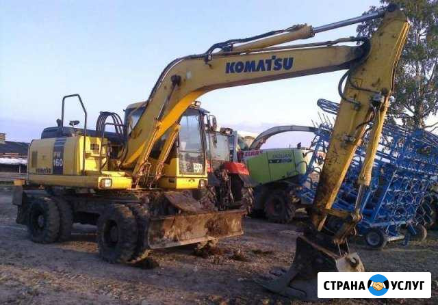 Экскаватор поворотный 1 м3 (колесный) Ижевск - изображение 1