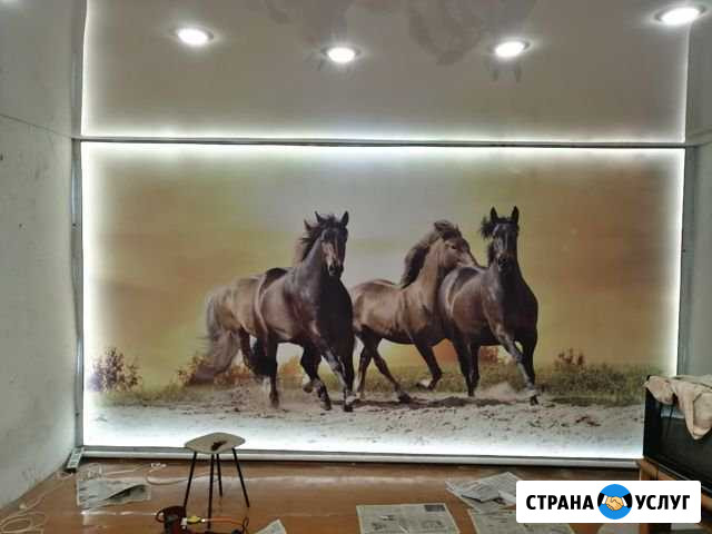 Натяжные стены, натяжные потолки Канск - изображение 1