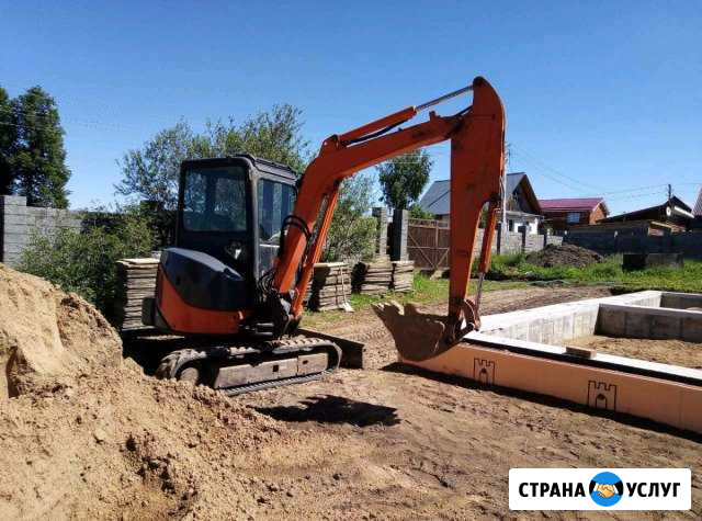 Услуги мини экскаватора Ижевск - изображение 1