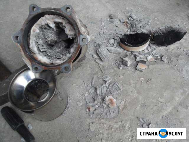 Ремонт глушителя катализатора гофры уст. обманок Самара - изображение 1