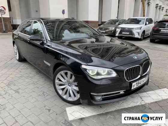 Аренда автомобиля BMW 7 Рестайл Москва
