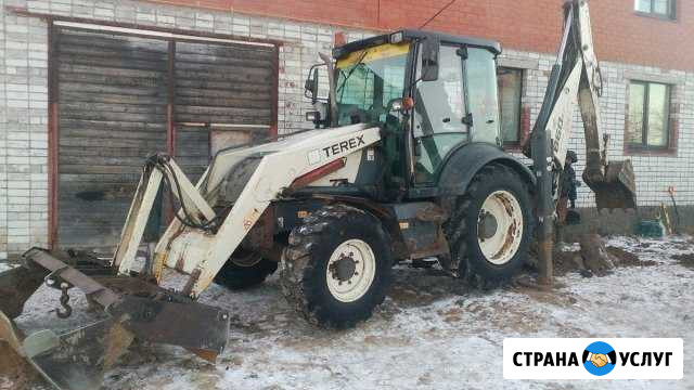 Услуги экскаватора погрузчика Вологда - изображение 1