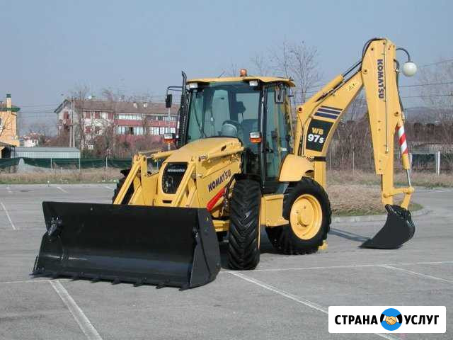 Услуги экскаватора - погрузчика Петропавловск-Камчатский - изображение 1