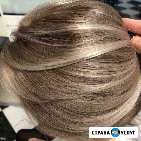 Окрашивание wella professionals стрижки кератин Калининград