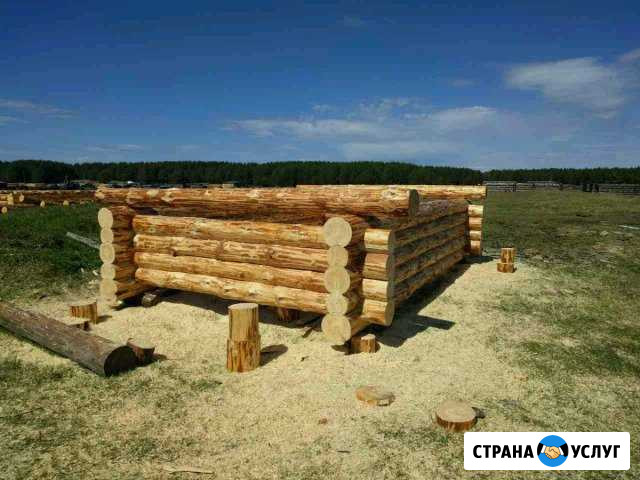Срубы дома и бани ручная рубка Набережные Челны - изображение 1