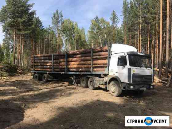 Услуги лесовоза Красноярск