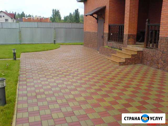Укладка тротуарной плитки,Благоустройство, асфальт Дубна - изображение 1