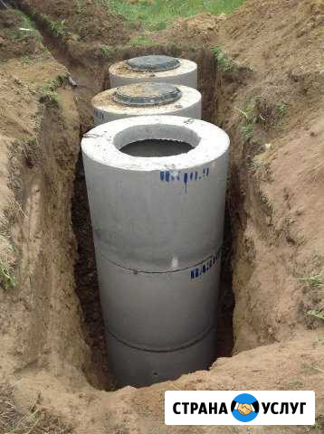 Копка колодца, септик, канализация Санкт-Петербург - изображение 1