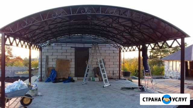 Навесы,Беседки,Лестницы,Ворота,Заборы,Перила Майский - изображение 1