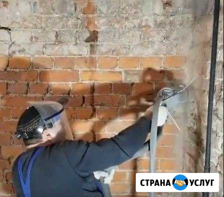 Реставрация, пескоструйная очистка кирпича, камня Санкт-Петербург - изображение 1
