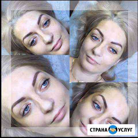 Напыление бровей и губ Перманентный макияж Москва