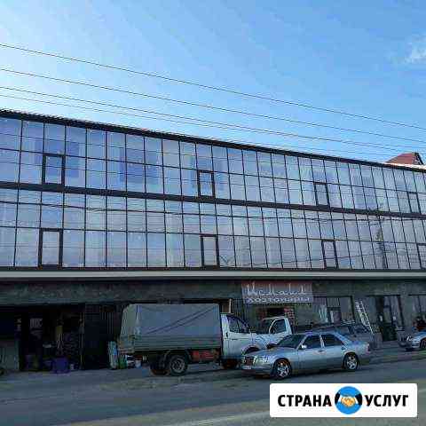 Алюминиевые Окна фасады витражи композит Махачкала