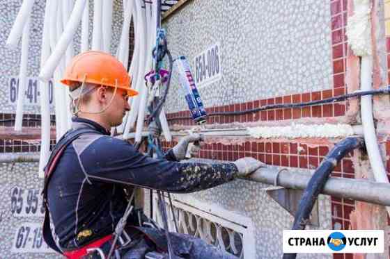 Ремонт межпанельных швов. Утепление стен Новосибирск