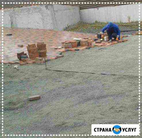 Укладка тротуарной плитки Ивантеевка