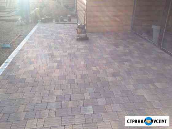 Укладка Тротуарной плитки Лобня