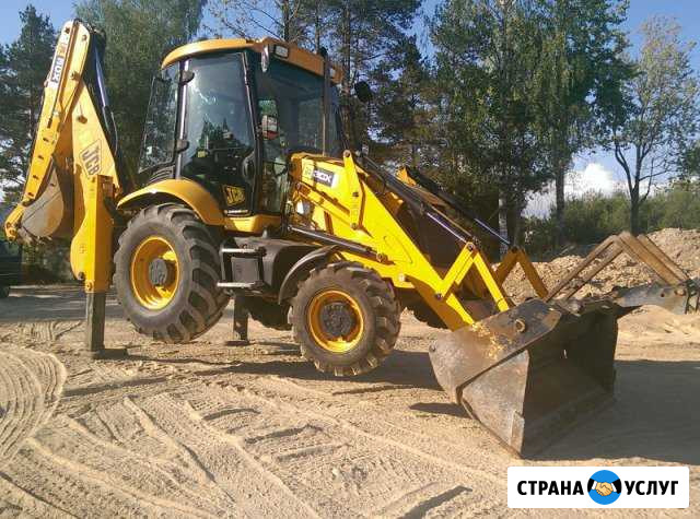 Услуги экскаватора, погрузчика, самосвала, крана Ижевск - изображение 1