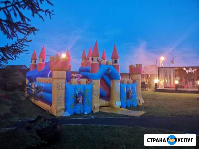 Батут Детский батутный комплекс замок кот в сапох Москва - изображение 1