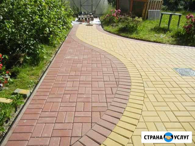 Укладка тротуарной плитки,брусчатки Аксай - изображение 1