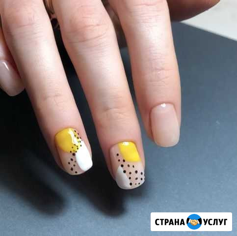 Шеллак, гельлак, маникюр, укрепление Дубна - изображение 1