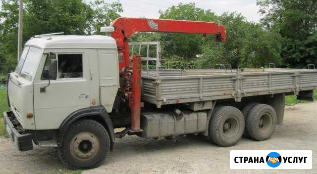 Услуги кран манипулятор камаз 10 тонн Смоленск - изображение 1