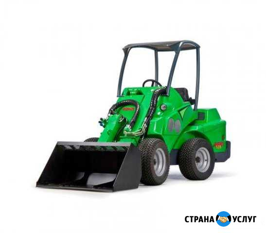 Услуги минипогрузчика avant 635, 750 Киров - изображение 1