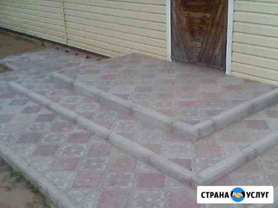 Укладка тротуарной плитки Коряжма