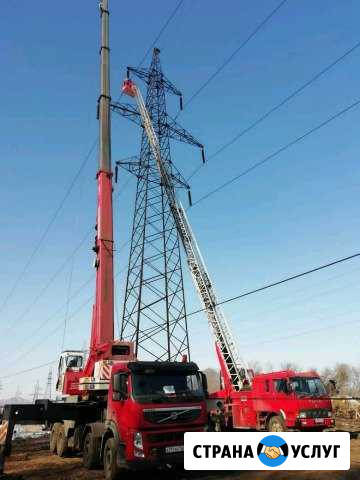 Услуги Автовышки 36 метров Новосибирск - изображение 1
