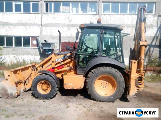Экскаватор- погрузчик, Ямобур, Гидромолот Ярославль - изображение 1