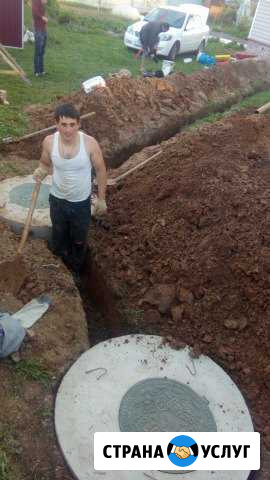 Копка колодцев,траншей,канализаций Домодедово - изображение 1