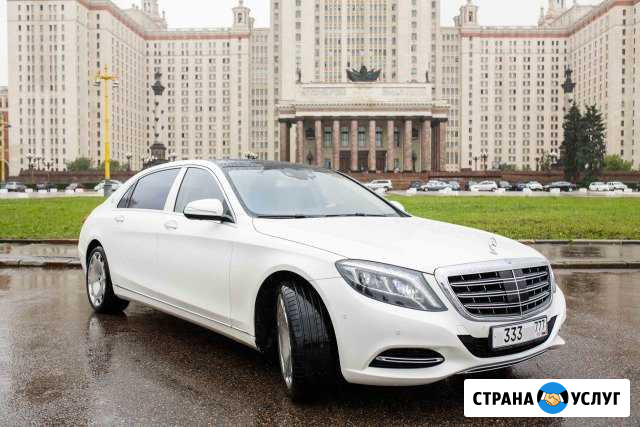Аренда Мерседес Майбах S500 с водителем (maybach) Москва - изображение 1