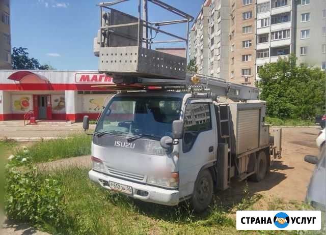 Услуги, аренда японской автовышки (агп-17м) Оренбург - изображение 1