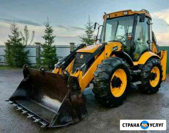 Экскаватор-погрузчик JCB 4CX аренда Гатчина