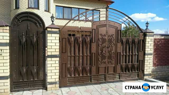 Ворота, лестницы, ограждение, горячая ковка Култаево - изображение 1
