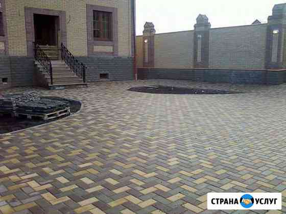 Укладка тротуарной плитки Белгород
