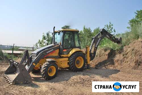 Услуги экскаватора-погрузчика, гидромолот Дзержинск - изображение 1