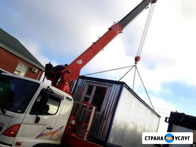 Услуги крана манипулятора Подольск Подольск - изображение 1