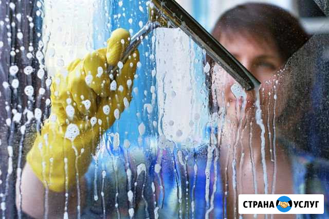 Мойка окон, остекления проф. инвентарем и паром Уфа - изображение 1
