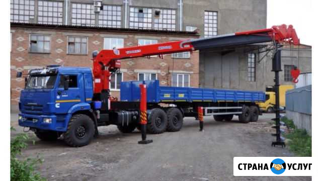 Длинномер Воровайка с краном шаланда 12 м вездеход Вологда - изображение 1