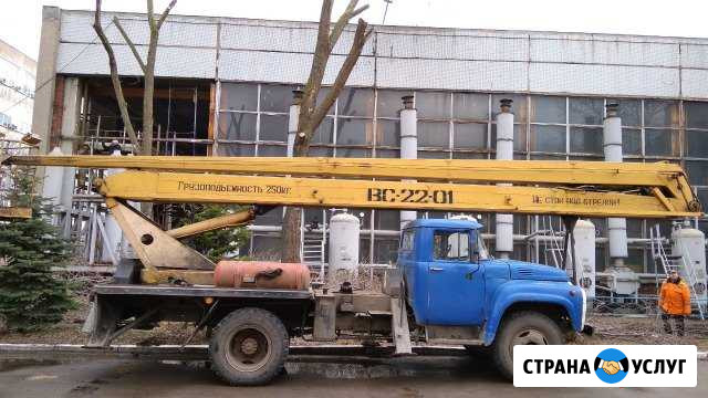 Услуги автовышки, спиливание деревьев Воронеж - изображение 1